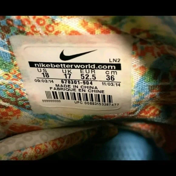 Sz 18 What the kobe IX 9 elite high rare sneakers - Picture 6 of 6